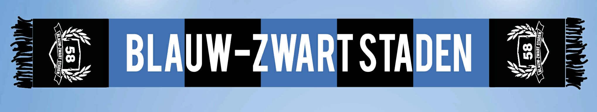 Foto news bericht Bestel jouw Blauw-Zwart Staden sjaal!