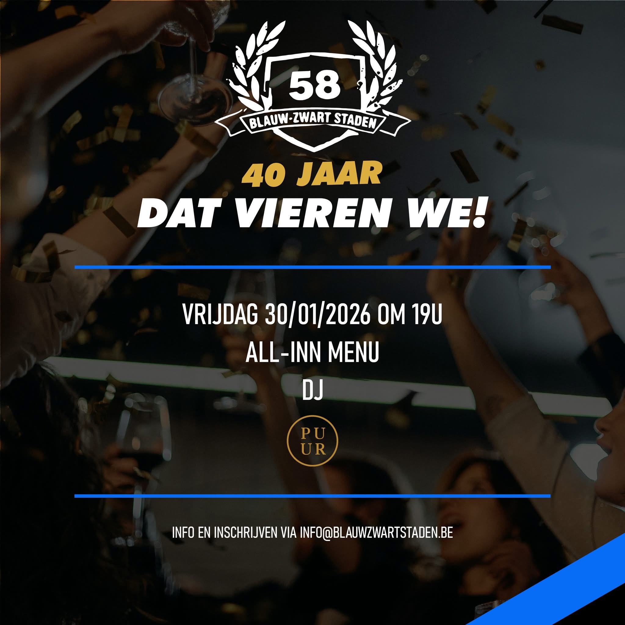 Foto news bericht Wij bestaan 40 jaar en dit vieren we!