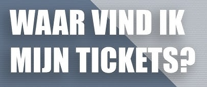 Foto news bericht Waar kan ik mijn ticket vinden?